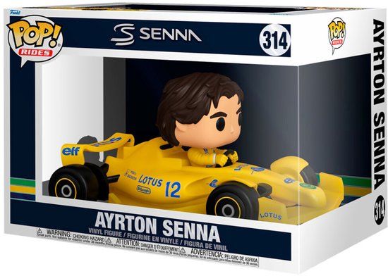 Funko Pop! Rides Deluxe: McLaren - Ayrton Senna