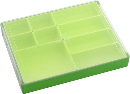 Token Silo Green - Lime - Bordspel - Verzamel en Opslag Bakje - Voor Kaarten - Dobbelstenen - Fiches - Strategisch spel - Standaard editie