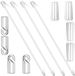 Store_9 Léger et robuste 30 cm Plastique transparent Canne blanche Pièces de rechange