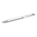 Swarovski Crystalline balpen, Wit gelakt, Verchroomd