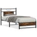 VidaXL Bedframe Gerookt Eiken 90x200 cm