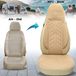 BREMER SITZBEZÜGE Premium Camper stoelhoezen voor Benimar Benivan DPL505 in Beige (2 losse stoelen)