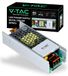 V-TAC Voeding voor professionele ledstrips, 60 W, 24 V, 2,5 A, met 1 uitgang, metalen transformator voor elektronische apparaten, camera's, beeldschermen, ultradunne, ingang AC 100-240 V
