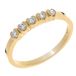 Orphelia RD-33213/55 - Ring - geelgoudkleurige 18 Karaat - Diamant 0.20 ct
