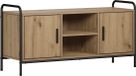vidaXL Meuble TV 99 x 33 x 50 cm Chêne artisanal Bois traité