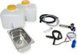 Ad Ideen 12V Camping Spoelset, wastafelbouwset, spoelbak, afmetingen 265x160x100mm, geschikt voor campers