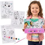 sarcia.eu Gabby's Dollhouse Schilderen op nummer, creatieve set voor meisjes, kunstset om te schilderen