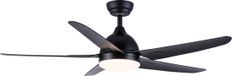 Evolar Plafondventilator met Verlichting - 132 cm - Zwart