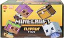 Minecraft Geflipte Figuren Dolfijn + Kist en Efe + Zeilende Efe