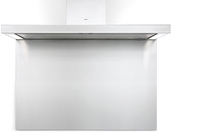 Novy 150250 rugwandpaneel 90 cm inox hoogte 50 cm