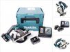 Makita DHS 630 RTJ Batterie-handcirkelzaag 18 V 165 mm + 2x Batterie 5,0 Ah + oplader + Makpac