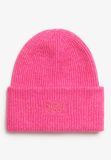 Superdry Zachte geribbelde beanie voor dames