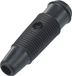 TRU COMPONENTS TC-R8-107 Laboratoriumbus, droit Diamètre de la broche : 4 mm Noir 1 pièce(s)