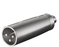 Goobay Adapter XLR mannelijk - Tulp mono vrouwelijk