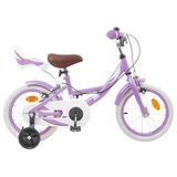 vidaXL Kinderfiets 12 inch Paars
