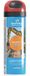 SOPPEC Marqueur pour chantiers, fluorescent, type Hydro, rouge néon, 500 ml, aérosol