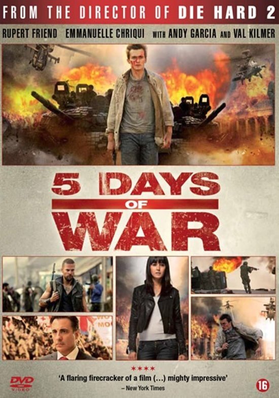 - 5 Days Of War dvd