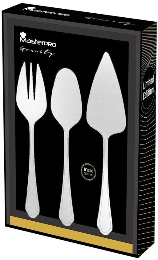 Bergner Masterpro Serveerset - 3 delig | 6924299305209