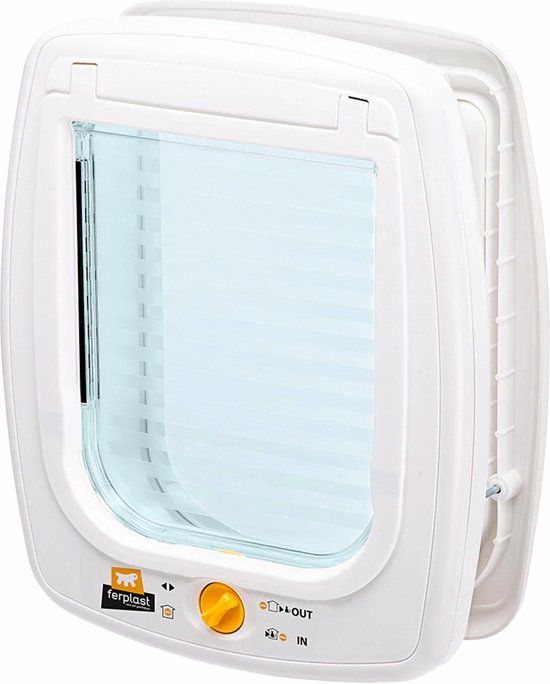 Ferplast Swing Kattenluik - Wit - Kunststof - 26.2 x 10.2 x 10.2 cm