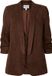 PIECES PCBOSELLA 3/4 BRUSHED BLAZER - Chicory Coffee - L