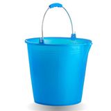 Ecoplast Emmer 12 liter met ergonomische handgreep en schenktuit, groen, 39 x 14 x 29,5 cm