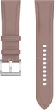 Intercella Leren bandje - zachtroze - geschikt voor Samsung Gear S3/Gear S4/Galaxy Watch 3 45 mm/Galaxy Watch 46 mm