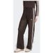 ADIDAS ORIGINALS Broek 'Firebird' donkerbruin / pastelroze