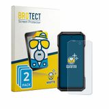 BROTECT - Screenprotector voor Ulefone Armor 27T Pro Plus - Folie Beschermfolie matte 2 Stuks