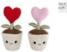 Take Me Home Knuffel plant pluche hart 27cm
