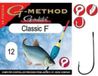 Gamakatsu Method Allround Classic F Haakmaat 12 Poisson Blanc Acier Gris / Noir 10 pièce(s)