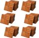 Casaria Dalle de terrasse – 66 Pièces 6m² – Bois d'acacia – 30x30cm – Mosaïque