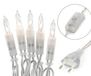 Hellum Guirlande lumineuse, version mini, avec interrupteur, transparent, 20 bougies, pour intérieur, décoration, fête, style rétro