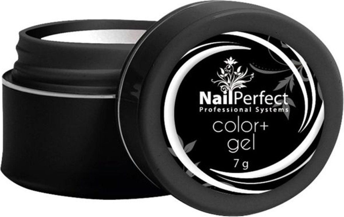 Nailperfect Nail Perfect - Color+ Gel - White - 7 gr - 8720627901123