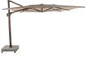 4 Seasons Outdoor Hacienda Zweefparasol 300x400 - Beach/Wenge Frame
