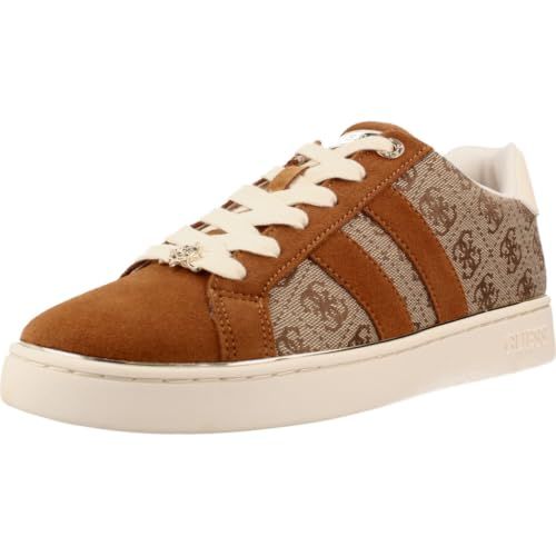 GUESS Barlie2 Sneakers Dames Beige Canvas Maat 39