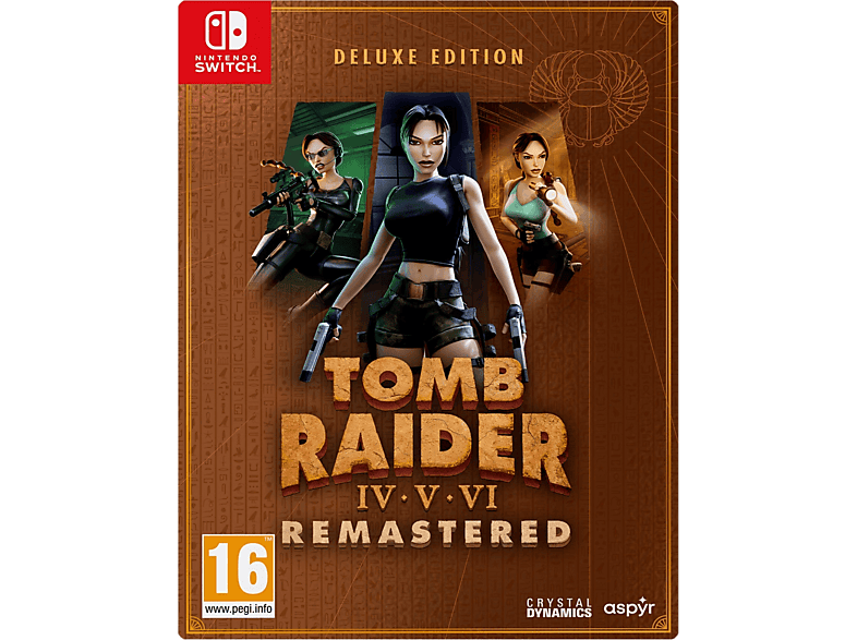 Mindscape Tomb Raider IV-VI Remastered Starring Lara Croft: Deluxe Edition - Nintendo Switch - PAL