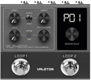Valeton VLP-200 Multi-Track Stereo Looper Pedaal met Drumpatronen
