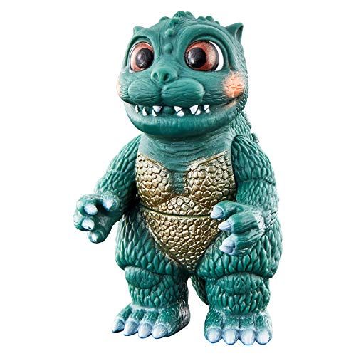 Bandai Movie Monster Series Little (Kaiju Monster Puppet Show Gojiban Godziban) zacht vinyl figuur