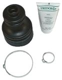 TRISCAN Aandrijfas met rubbermanchet, 125 mm, geschikt voor onder andere SAAB 9000