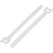 TRU COMPONENTS TC-MGT-125WE203 Bande velcro Pour le regroupement Partie crochet et boucle (L x l) 125 mm x 12 mm Blanc 1 pièce(s)