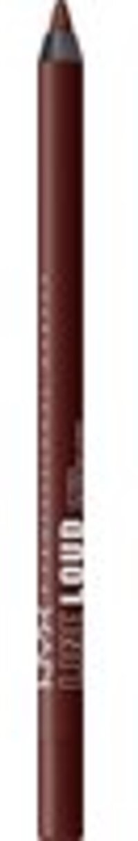 NYX Professional Makeup Line Loud Lip Pencil - Make a Statement (Donkerbruin) - 1.2g