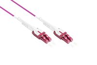 Alcasa LW-U8005LC4 InfiniBand en Glasvezelkabel 0,5 m 2x LC Violet
