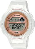 Casio LWS-1200H Serie - Montre Femme - Quartz - Alarme - Bracelet Blanc