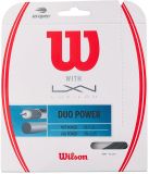 Wilson Duo Power Nxt+alu 12.2 M Enkele Tennissnaar Zilver 1.25 mm