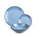 IBILI 12-delig tafelservies Normandia, assiettes en porcelaine pour 4 personnes