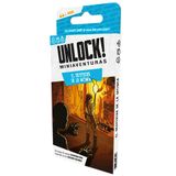 Asmodee Unlock! Miniavontuur Het ontwaken van de mummie Escape Room Bordspel