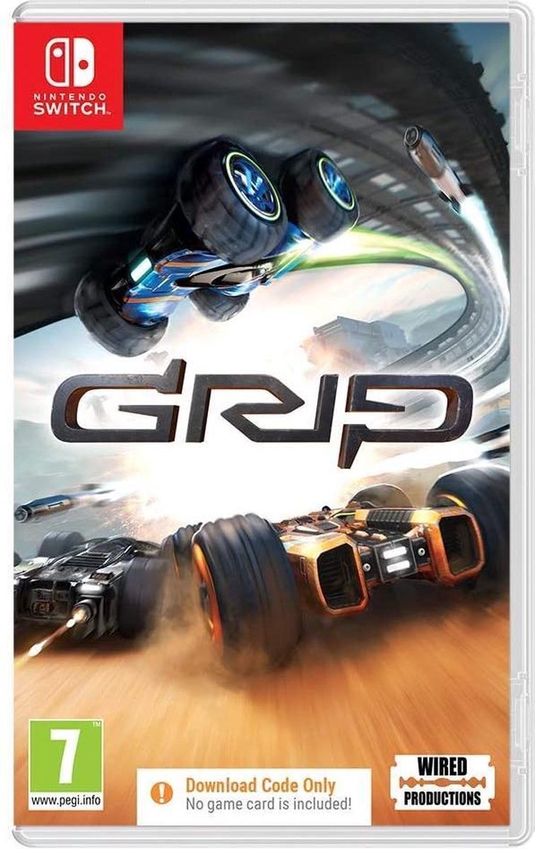 Mindscape GRIP Combat Racing (Code in a Box) /Switch Nintendo Switch