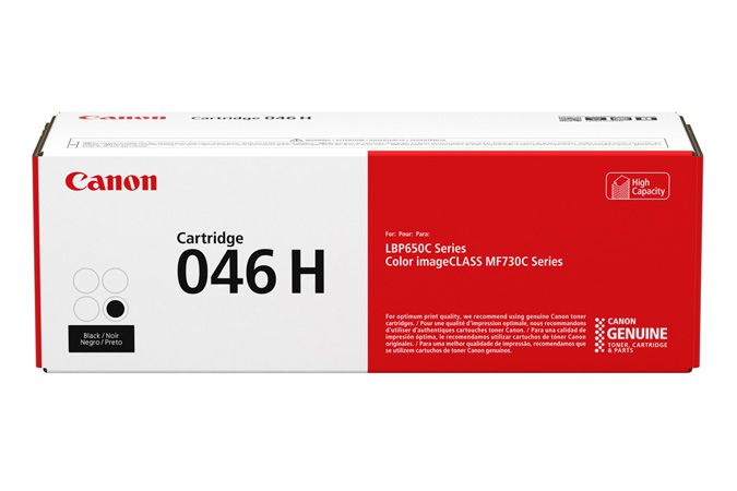 Canon 046 H Black Toner Cartridge - Original - 1 Pack