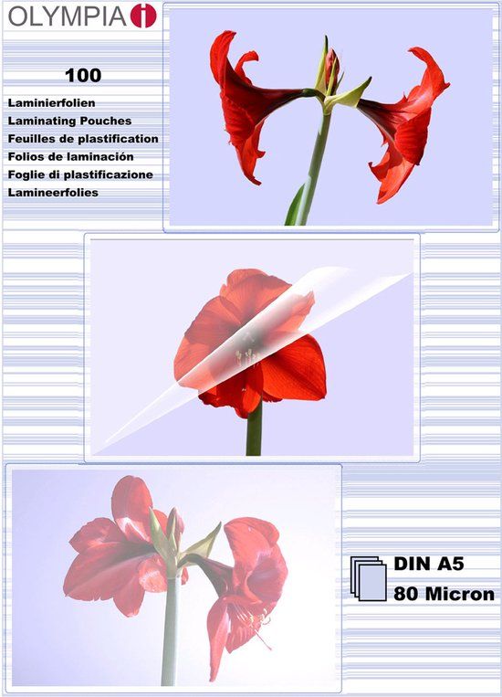 Olympia Lamineerfolie DIN A5 80 micron - 100 stuks