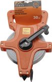 FX Tools Koopman International FX Tools Landmeter - Oranje - Meetlint met Rolhendel - 30 meter